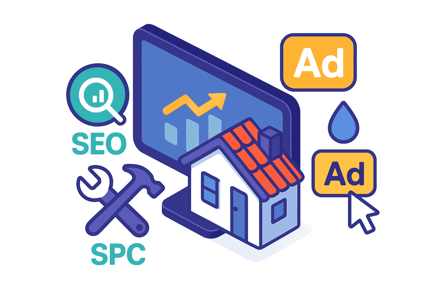 LSA vs. PPC vs. SEO for Contractors: How to Spend $1K/Month Wisely